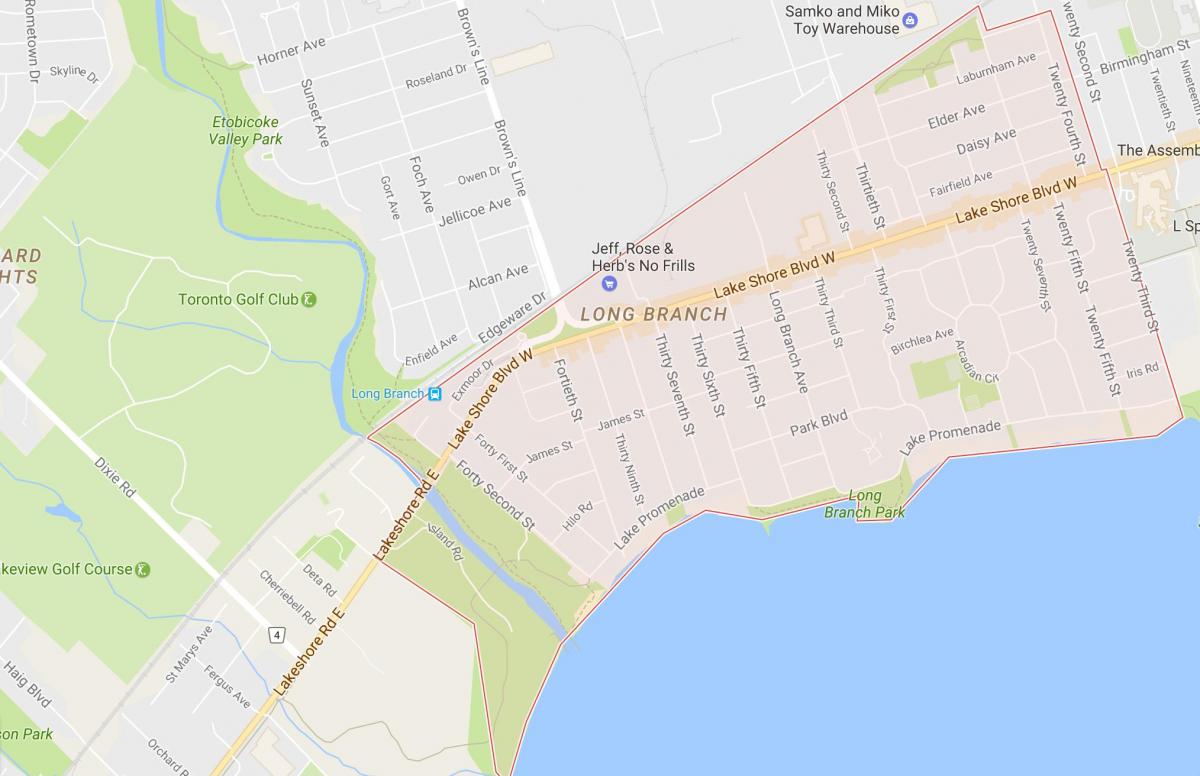 Karte Ilgi Filiāle kaimiņattiecību Toronto