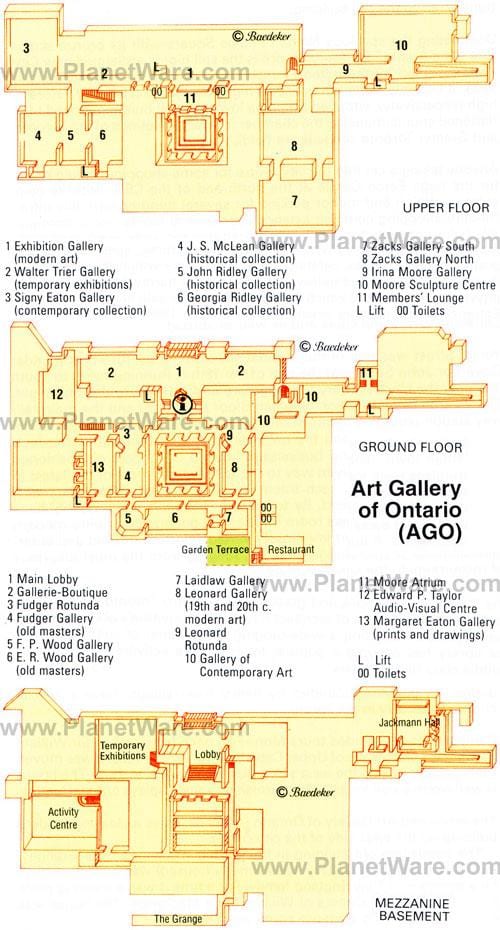 Karte Mākslas Galerija Ontario