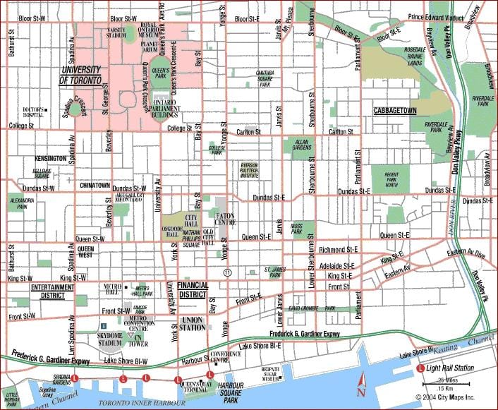 Karte Universitātē, Toronto, Kanāda