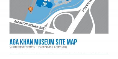 Karte Aga Khan muzejs