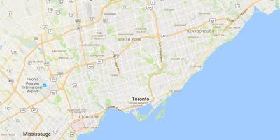 Karte Alderwood Parkviewdistrict Toronto