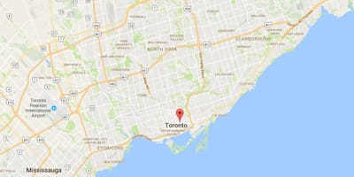 Karte Dārza Rajonā Toronto