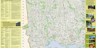 Karte dārzi Toronto west