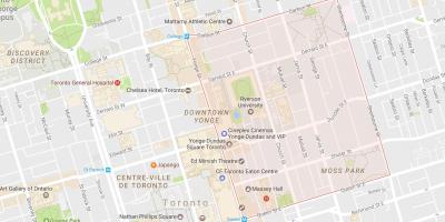 Karte Dārza Rajonā Toronto City