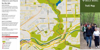 Karte Evergreen Brickworks Toronto taka