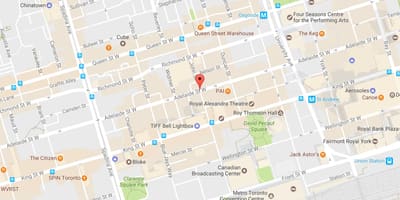 Karte Jāņa iela Toronto