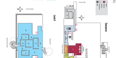 Karte Mākslas Galerija Ontario 4. līmenis