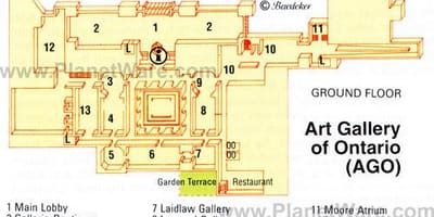 Karte Mākslas Galerija Ontario