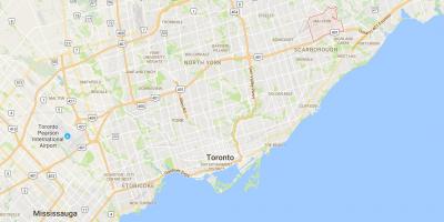 Karte Malvern rajona Toronto