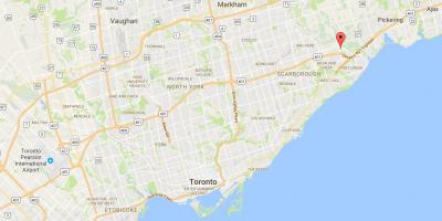 Karte Rouge rajona Toronto