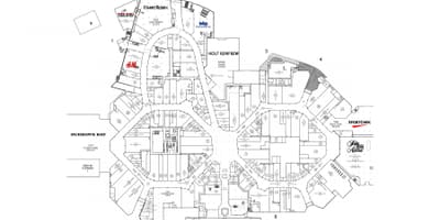 Karte Sherway Gardens 1. līmenis