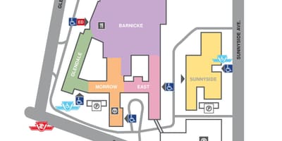 Map Svētā Jāzepa Veselības Centrs Toronto