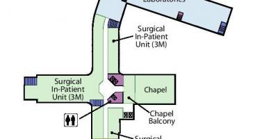 Map Svētā Jāzepa Veselības centrs Toronto 3. līmenis