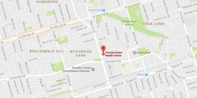 Karte Toronto Žēlastību, Veselības Centrs