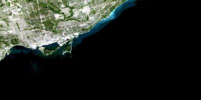 Karte Toronto satelītu