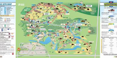Karte Toronto zoodārzs