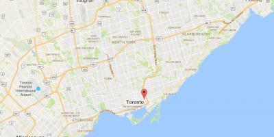 Karte Trefann Tiesu apgabala Toronto