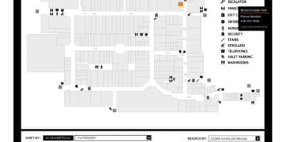 Karte Yorkdale Iepirkšanās Centrs